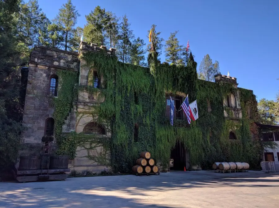 Château Montelena in Napa Valley, whose 1973 Chardonnay won the white flight of the 1976 Judgment of Paris