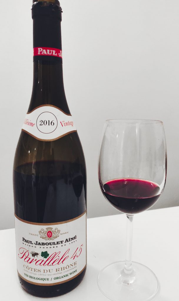 Parallèle 45 bottle - Côtes du Rhône wine