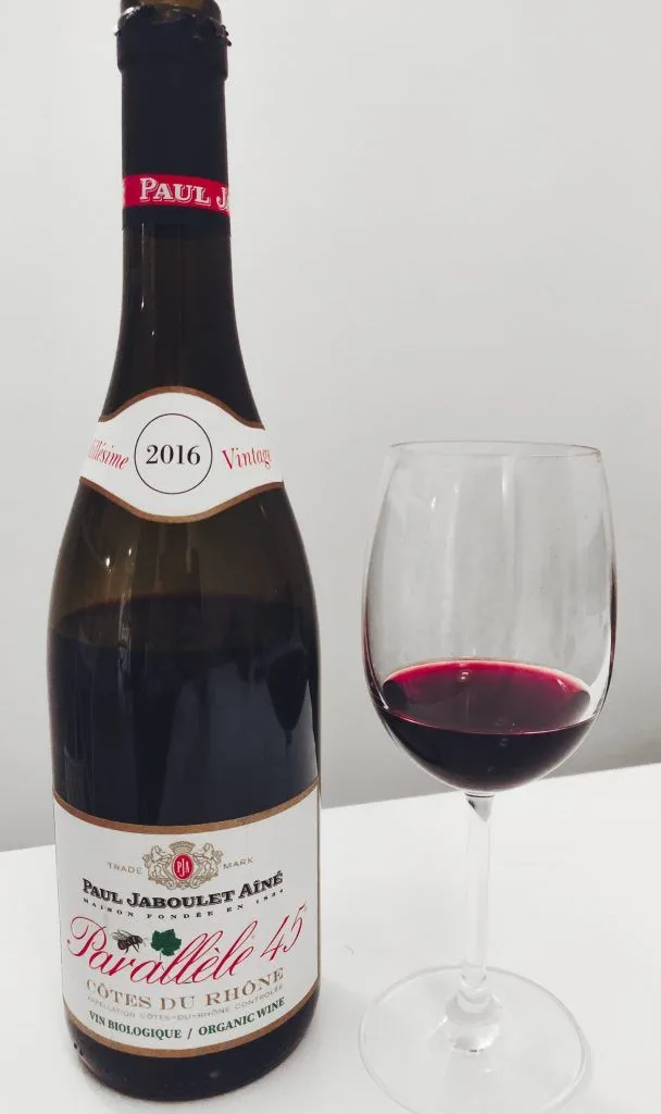 Parallèle 45 bottle - Côtes du Rhône wine