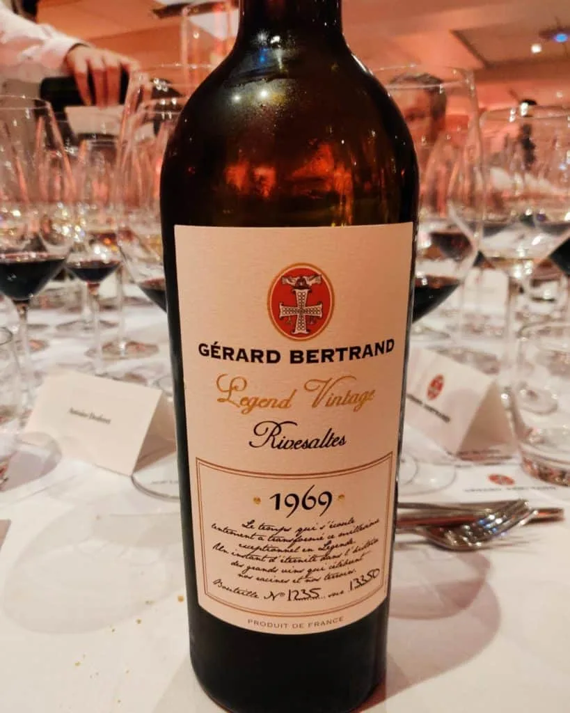 Rivesaltes from 1969 - Gérard Bertrand