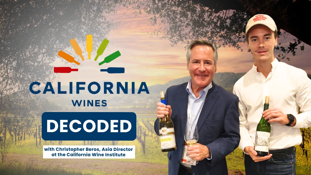 Podcast with Christopher Beros, Asia Director of the California Wine Institute