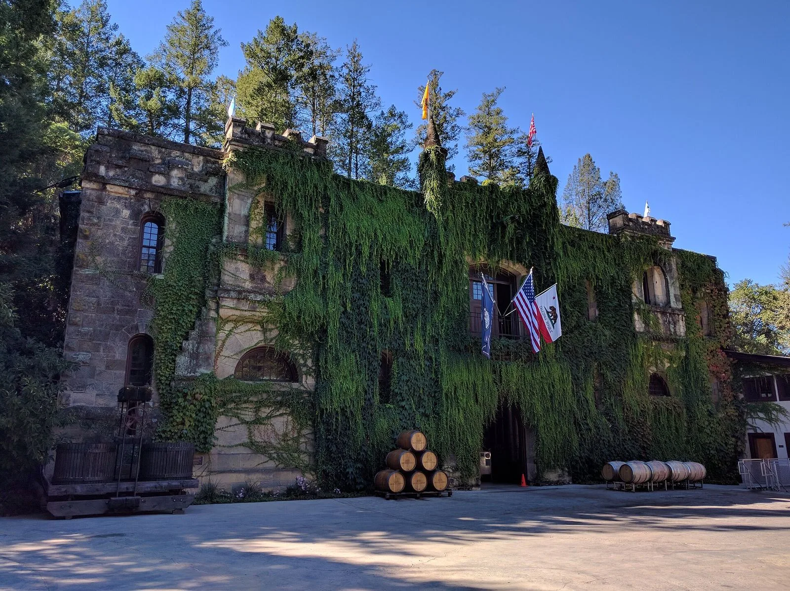 Château Montelena in Napa Valley, whose 1973 Chardonnay won the white flight of the 1976 Judgment of Paris