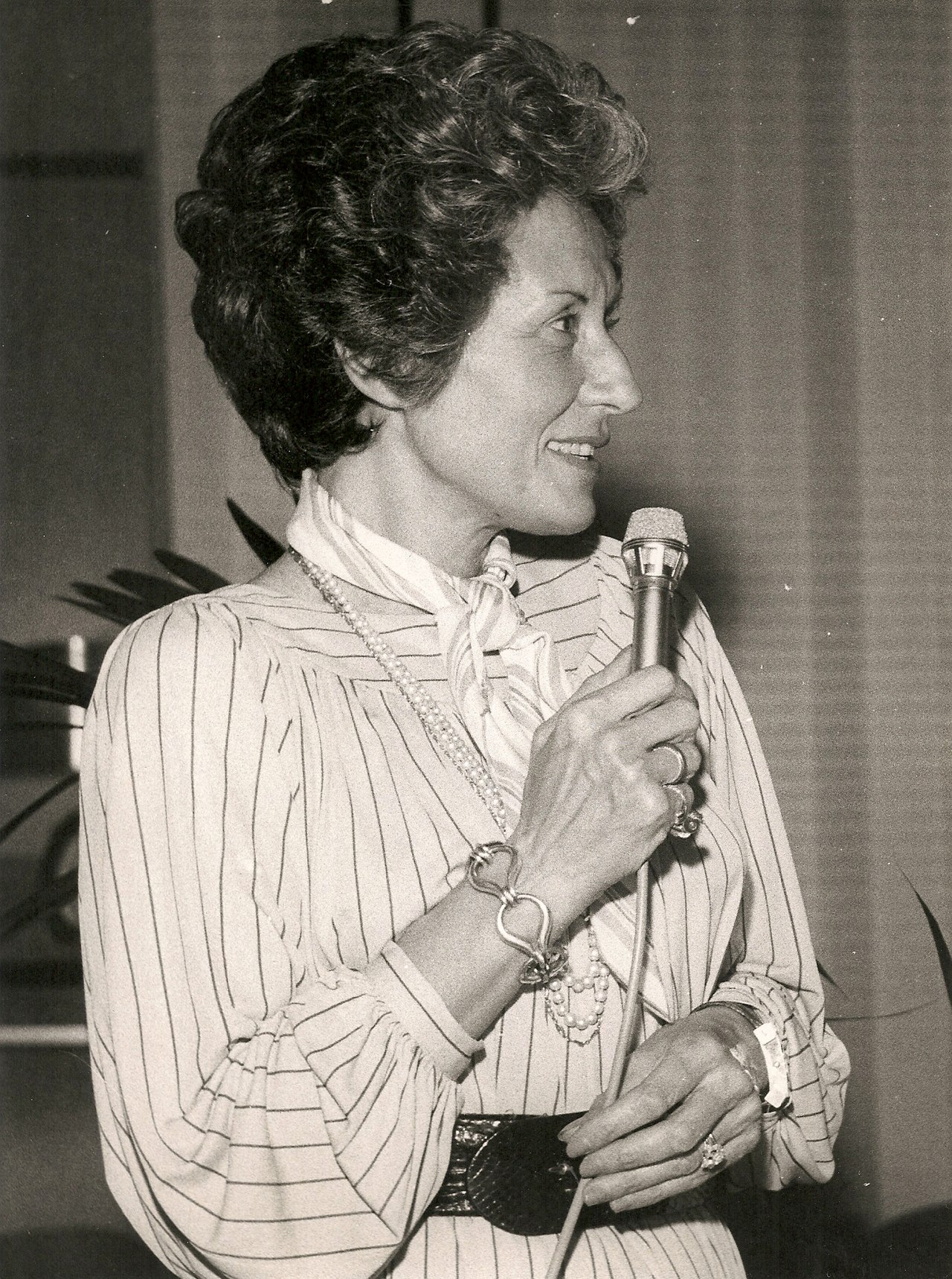 Odette Kahn, French wine editor and one of the 1976 judges