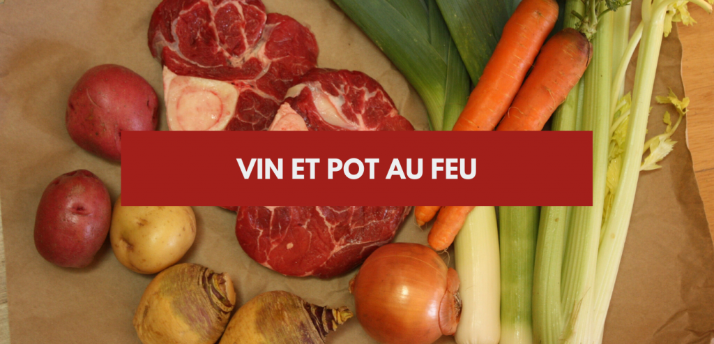 Vin et pot au feu