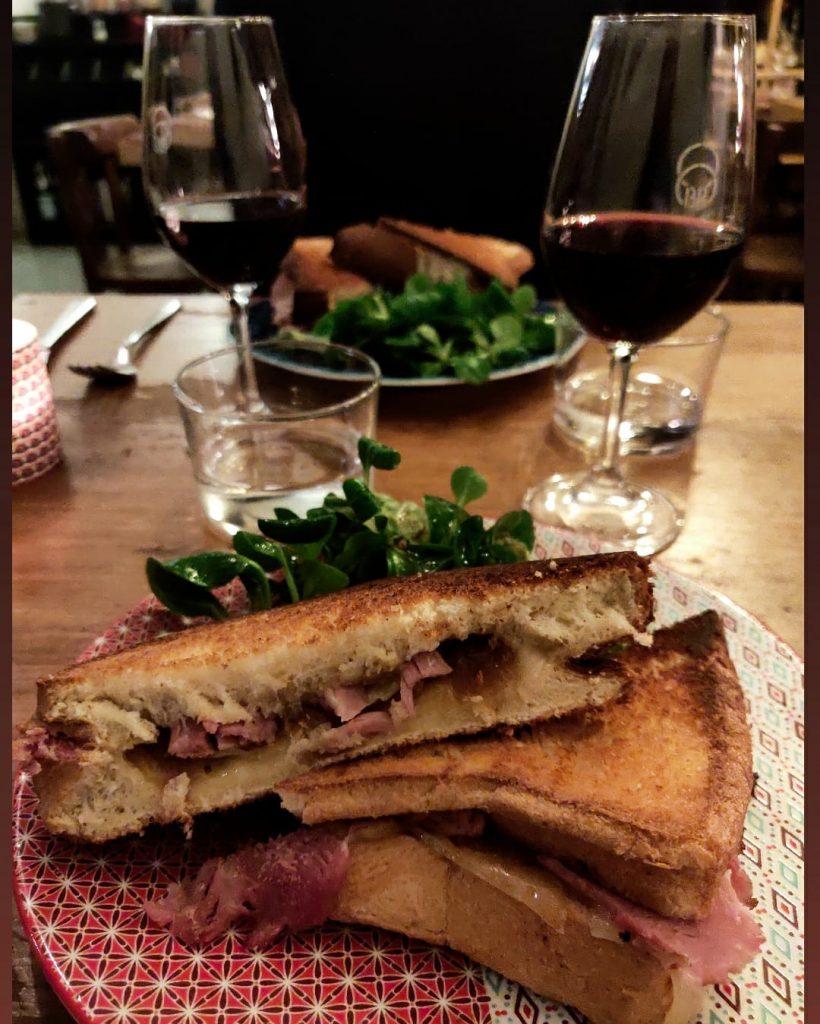 Croque Monsieur au Ballon rouge à Paris
