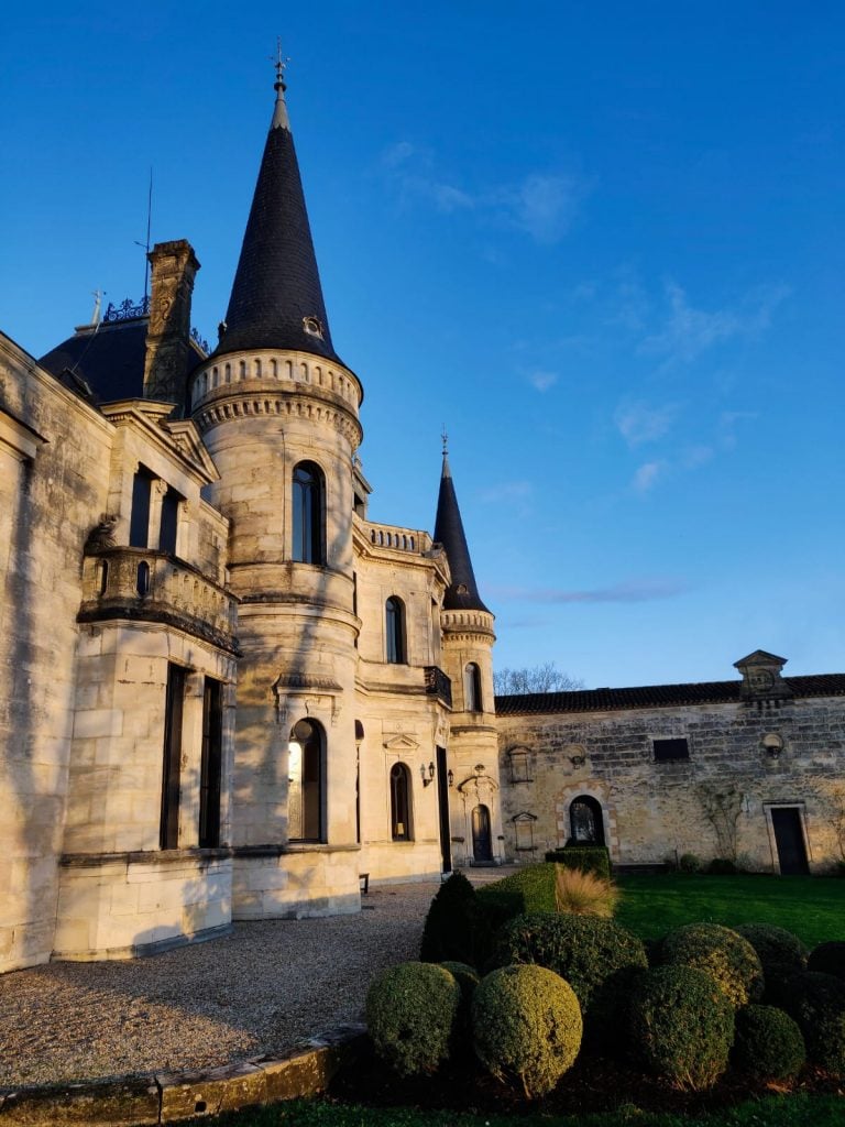 Château Palmer - extérieur ensoleillé