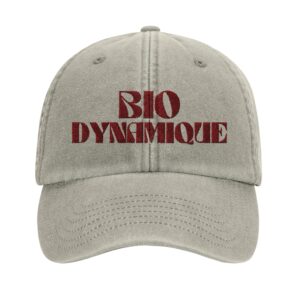 Casquette bio-dynamique