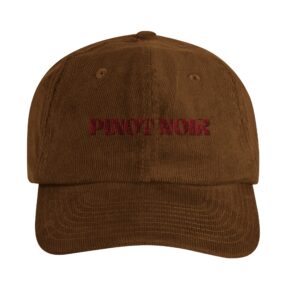 Casquette Pinot Noir en velours